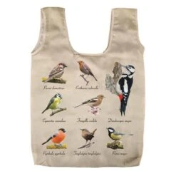 ESSCHERT DESIGN Opvouwbare Tas Vogelprint -Tuinartikelen Winkel 1582282812 1 600