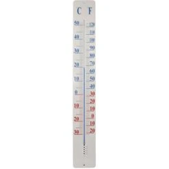 ESSCHERT DESIGN Thermometer Op Wandplaat - 90cm