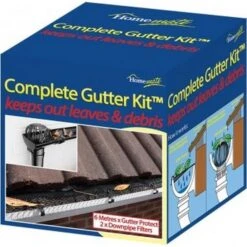 Dakgoot Beschermingsset Gaasrasters + Bladvangers -Tuinartikelen Winkel dakgootbeschermingsset 1574618729 1 600