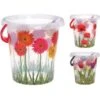 Emmer Met Bloemen - 12 L - Set Van 3 Stuks -Tuinartikelen Winkel emmer met bloemen 12 l 1499435313 1 600