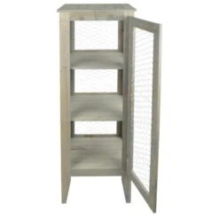 ESSCHERT DESIGN Landelijke étalagekast - Kippengaas -Tuinartikelen Winkel landelijke talagekast kippengaas 1518092572 1 600