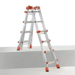 Telescopische Ladder Goliath 4 × 4 Treden -Tuinartikelen Winkel telescopische ladder goliath 4x4 1603447934 600