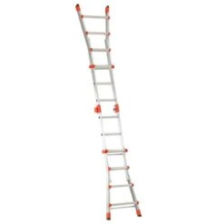 Telescopische Ladder Goliath 4 × 5 Treden -Tuinartikelen Winkel telescopische ladder goliath 4x5 1603458907 600