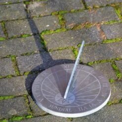 ESSCHERT DESIGN Zonnewijzer Leisteen Ø 24 Cm -Tuinartikelen Winkel zonnewijzer leisteen 24 cm 1548759808 1 600